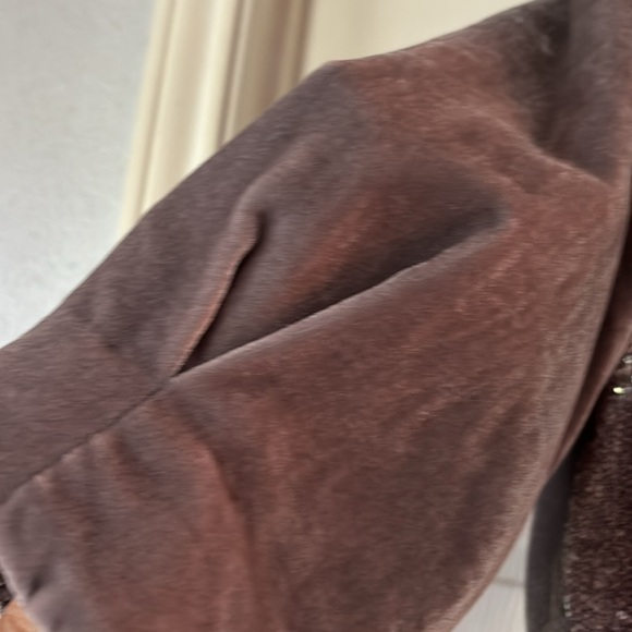 Velvet bolero sequence head dress back - Picture 3 of 6